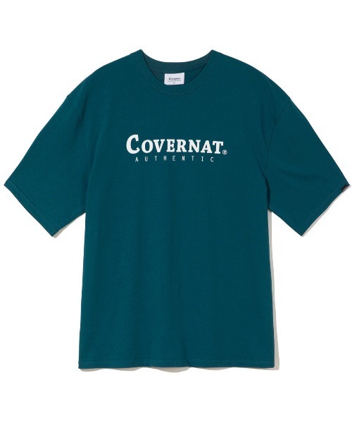 Tシャツ・カットソー COVERNAT Pigment Center Logo T-Shirt Khaki MUSINSA | COVERNAT Pigment Center Logo T-shirt Khaki