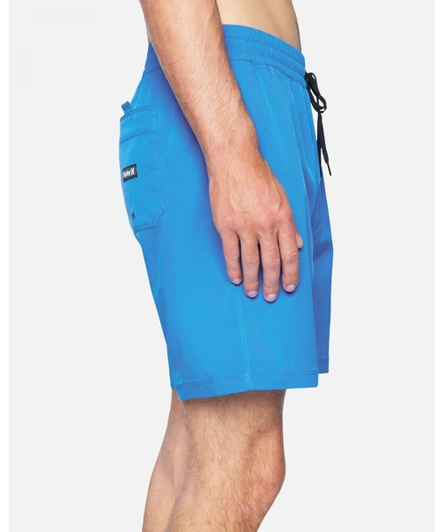 Hurley （ハーレー）の「M OAO SOLID VOLLEY 17 /ハーレー 水着 サーフトランクス ボードショーツ（水着・メンズ・ネイビー/ピンク/ブラック/オリーブ/ブルー/ライトブルー/ライトグリーン/イエロー・SMALL/LARGE/X-LARGE/MEDIUM）」の15枚目の写真