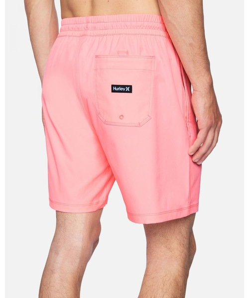 Hurley （ハーレー）の「M OAO SOLID VOLLEY 17 /ハーレー 水着 サーフトランクス ボードショーツ（水着・メンズ・ネイビー/ピンク/ブラック/オリーブ/ブルー/ライトブルー/ライトグリーン/イエロー・SMALL/LARGE/X-LARGE/MEDIUM）」の16枚目の写真