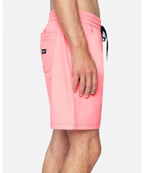 Hurley （ハーレー）の「M OAO SOLID VOLLEY 17 /ハーレー 水着 サーフトランクス ボードショーツ（水着・メンズ・ネイビー/ピンク/ブラック/オリーブ/ブルー/ライトブルー/ライトグリーン/イエロー・SMALL/LARGE/X-LARGE/MEDIUM）」の18枚目の写真