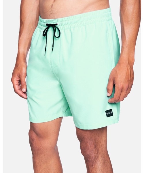 Hurley （ハーレー）の「M OAO SOLID VOLLEY 17 /ハーレー 水着 サーフトランクス ボードショーツ（水着・メンズ・ネイビー/ピンク/ブラック/オリーブ/ブルー/ライトブルー/ライトグリーン/イエロー・SMALL/LARGE/X-LARGE/MEDIUM）」の22枚目の写真