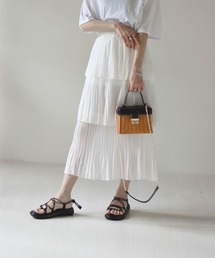 muure | 3段フリルティアードスカート(スカート)
