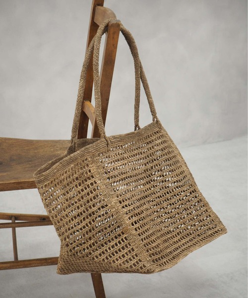 OUVRAGE CLASSE（ウヴラージュクラス）の「【MADE IN MADA /メイドインマダ】HIT BAG（トートバッグ・レディース・ナチュラル・FREE）」の8枚目の写真