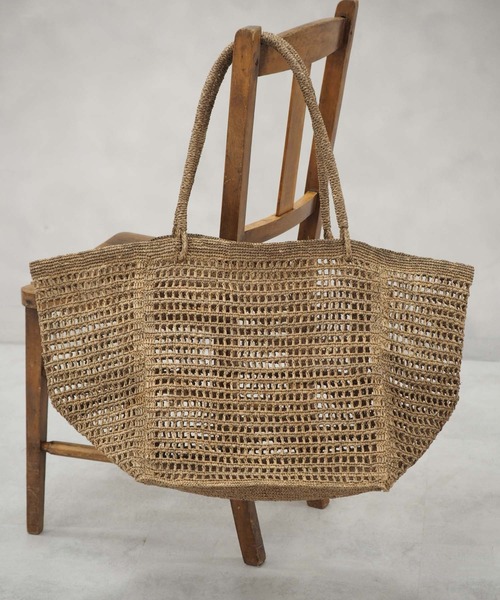 OUVRAGE CLASSE（ウヴラージュクラス）の「【MADE IN MADA /メイドインマダ】HIT BAG（トートバッグ・レディース・ナチュラル・FREE）」の12枚目の写真