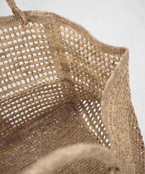 OUVRAGE CLASSE（ウヴラージュクラス）の「【MADE IN MADA /メイドインマダ】HIT BAG（トートバッグ・レディース・ナチュラル・FREE）」の13枚目の写真