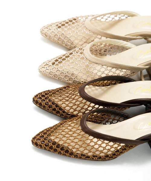 AS KNOW AS PINKY(アズノゥアズピンキー)の「2wayレースアップサンダル(サンダル・レディース・ブラウン/ベージュ・M/L)」の22枚目の写真