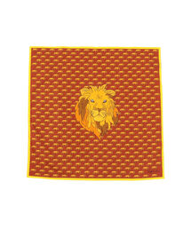 Kinloch（キンロック）の「Kinloch / 別注 LION コットンプリント ハンカチ（ハンカチ/ハンドタオル・メンズ）」