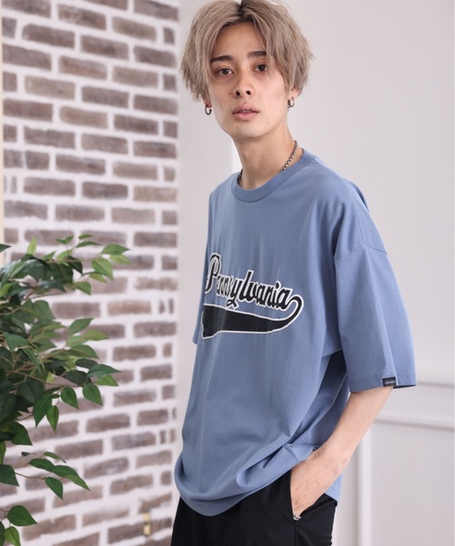 ACE SHOP(エースショップ)の「グラフィックtee(Tシャツ/カットソー・メンズ・ホワイト/サックスブルー/ブラック・FREE)」の5枚目の写真