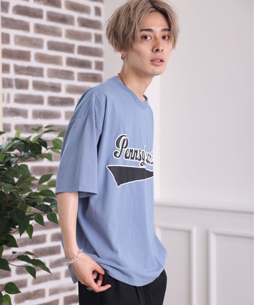 ACE SHOP(エースショップ)の「グラフィックtee(Tシャツ/カットソー・メンズ・ホワイト/サックスブルー/ブラック・FREE)」の7枚目の写真
