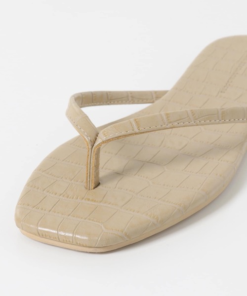 URBAN RESEARCH DOORS（アーバンリサーチドアーズ）の「トングサンダル（サンダル・レディース・ブラック/グレー系その他/ライトブルー/ベージュ系その他・37/38/36）」の16枚目の写真