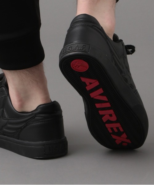 AVIREX（アヴィレックス）の「【スニーカー】INDEPENDENCE / インデペンデンス / アヴィレックス / AVIREX（スニーカー・メンズ・ホワイト/ブラック/ゴールド/オリーブ・24cm/25cm/26cm/27cm/23㎝/28cm/29cm/23cm）」の8枚目の写真