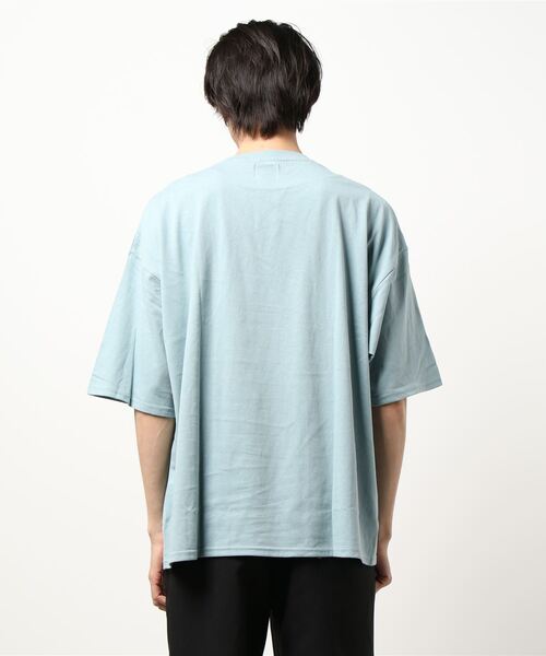 CORISCO（コリスコ）の「CORISCO恐竜プリントBIGTEE(M1)（Tシャツ/カットソー・メンズ・ホワイト/ブラック/ベージュ/ブラウン/ブルー系その他/レンガ・MEDIUM/LARGE/X-LARGE）」の8枚目の写真