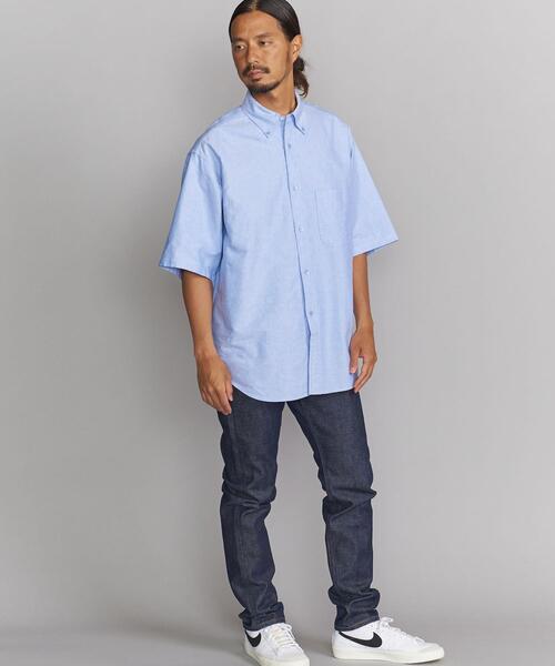 BEAUTY&YOUTH UNITED ARROWS（ビューティーアンドユースユナイテッドアローズ）の「BY ヘビー オックスフォード ボタンダウン ビッグシルエットシャツ（シャツ/ブラウス・メンズ・ホワイト/ライトブルー/イエロー・SMALL/MEDIUM/LARGE/X-LARGE/XX-LARGE）」の10枚目の写真