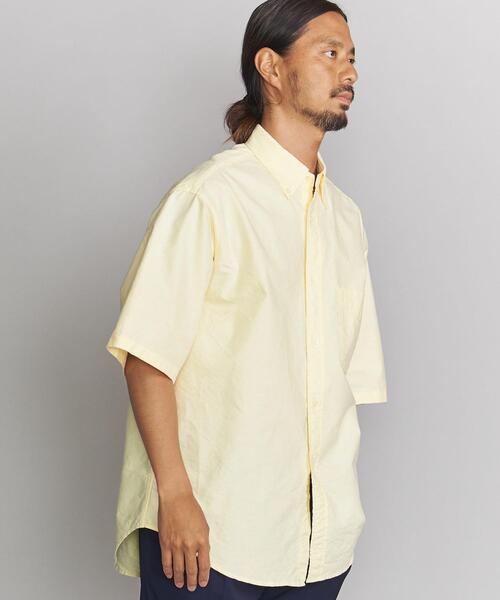 BEAUTY&YOUTH UNITED ARROWS（ビューティーアンドユースユナイテッドアローズ）の「BY ヘビー オックスフォード ボタンダウン ビッグシルエットシャツ（シャツ/ブラウス・メンズ・ホワイト/ライトブルー/イエロー・SMALL/MEDIUM/LARGE/X-LARGE/XX-LARGE）」の6枚目の写真