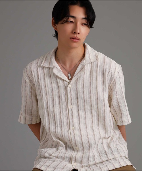 LION HEART（ライオンハート）の「【限定展開】“LH-1”ロゴプレートネックレス/サージカルステンレス（金属アレルギー対応）【LION HEART / ライオンハート】（ネックレス・メンズ・ブラック/シルバー・50cm）」の9枚目の写真