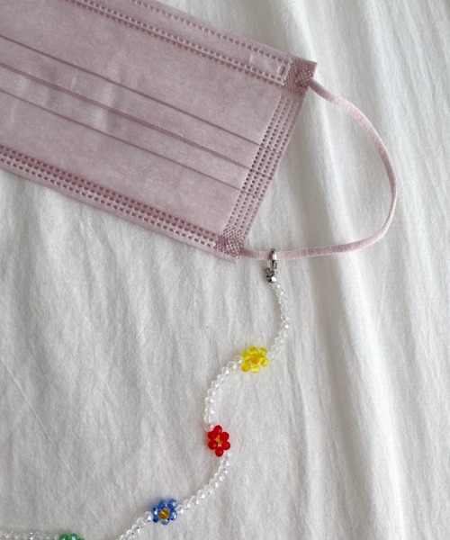 at12:03(アットイチニーゼロサン)の「2WAYフラワービーズマスクチェーンネックレス(ネックレス・レディース・その他1/その他2・FREE)」の8枚目の写真