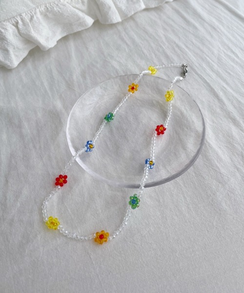 at12:03(アットイチニーゼロサン)の「2WAYフラワービーズマスクチェーンネックレス(ネックレス・レディース・その他1/その他2・FREE)」の18枚目の写真