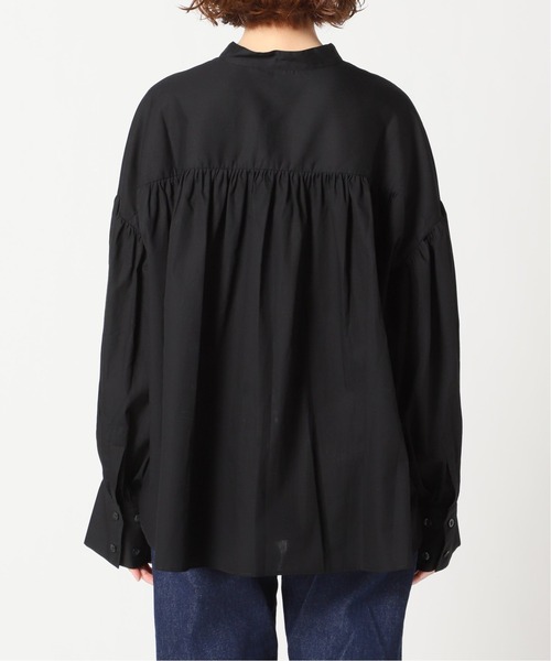 IENA（イエナ）の「【MIRKO BERTOLA/ミルコベルトラ】 ボリュームスリーブブラウス◆（シャツ/ブラウス・レディース・ホワイト/ブラック/カーキ・FREE）」の4枚目の写真