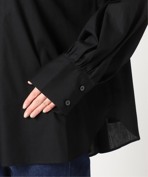 IENA（イエナ）の「【MIRKO BERTOLA/ミルコベルトラ】 ボリュームスリーブブラウス◆（シャツ/ブラウス・レディース・ホワイト/ブラック/カーキ・FREE）」の11枚目の写真