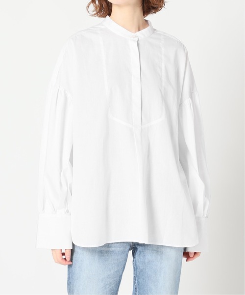 IENA（イエナ）の「【MIRKO BERTOLA/ミルコベルトラ】 ボリュームスリーブブラウス◆（シャツ/ブラウス・レディース・ホワイト/ブラック/カーキ・FREE）」の8枚目の写真