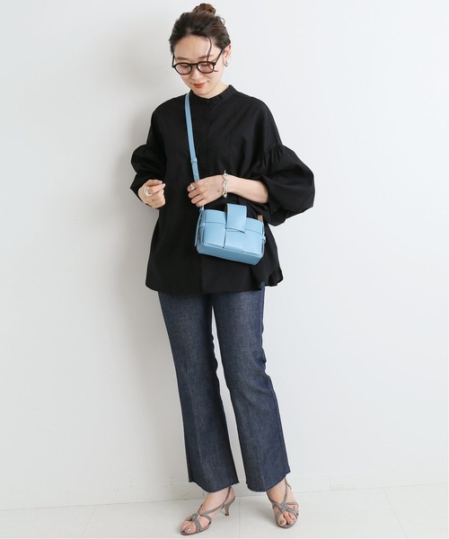 IENA（イエナ）の「【MIRKO BERTOLA/ミルコベルトラ】 ボリュームスリーブブラウス◆（シャツ/ブラウス・レディース・ホワイト/ブラック/カーキ・FREE）」の22枚目の写真