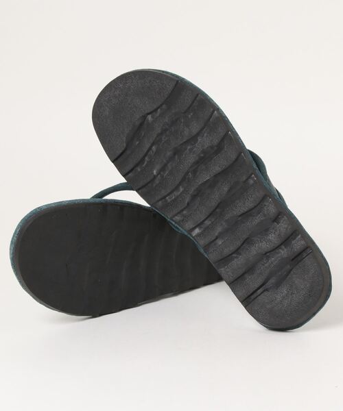 チャイハネ（チャイハネ）の「【チャイハネ】牛革MEN'SトングサンダルL（サンダル・メンズ・ブラック/レッド/ブルー/キャメル・ONE SIZE）」の7枚目の写真