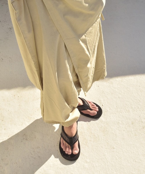 チャイハネ（チャイハネ）の「【チャイハネ】牛革MEN'SトングサンダルL（サンダル・メンズ・ブラック/レッド/ブルー/キャメル・ONE SIZE）」の12枚目の写真