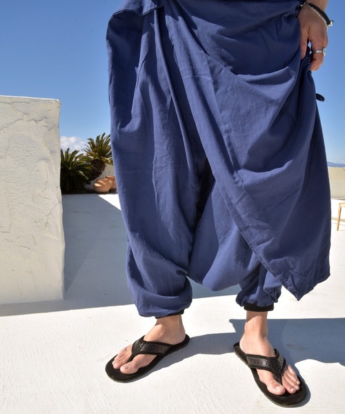 チャイハネ（チャイハネ）の「【チャイハネ】牛革MEN'SトングサンダルL（サンダル・メンズ・ブラック/レッド/ブルー/キャメル・ONE SIZE）」の10枚目の写真