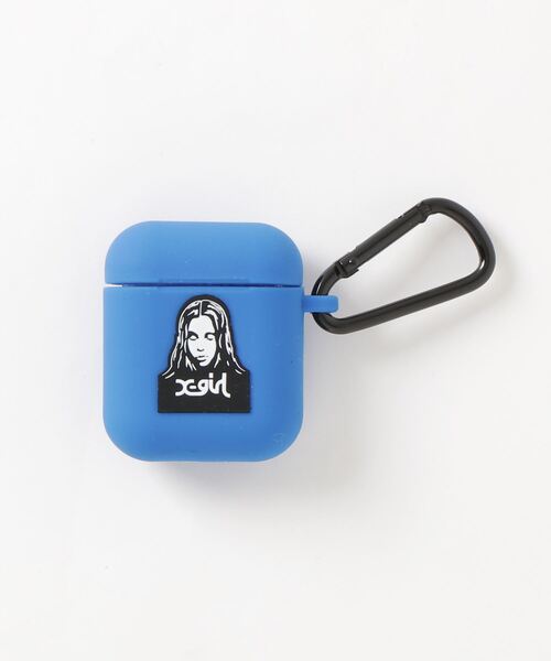 X-girl（エックスガール）の「FACE Air Pods CASE（ヘッドフォン/イヤホン・レディース・レッド/イエロー/ブルー・ONE SIZE）」の13枚目の写真