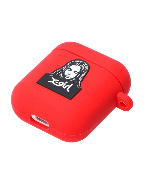 X-girl（エックスガール）の「FACE Air Pods CASE（ヘッドフォン/イヤホン・レディース・レッド/イエロー/ブルー・ONE SIZE）」の9枚目の写真