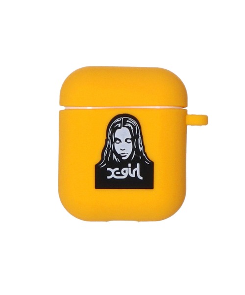 X-girl（エックスガール）の「FACE Air Pods CASE（ヘッドフォン/イヤホン・レディース・レッド/イエロー/ブルー・ONE SIZE）」の16枚目の写真