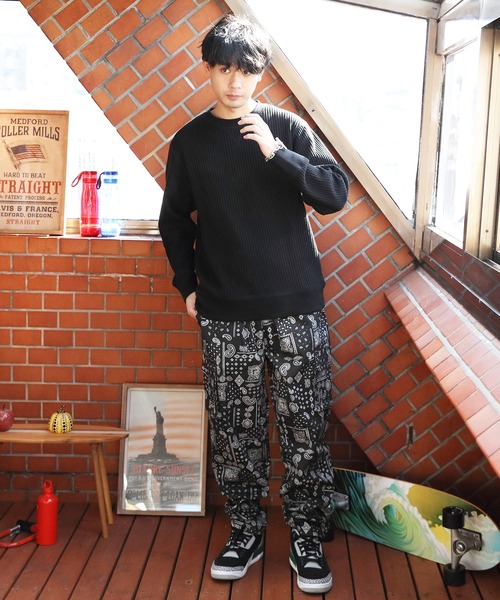 ８(eight)（エイト）の「カーゴシェフパンツ（カーゴパンツ・メンズ・ベージュ/ホワイト/カーキ/ヘザーグレー/ストライプ/ウッドランド/ネイビー/ブラック/ベージュ系その他/オレンジ/ブルー系その他/ブラック系その他/ブラウン/ネイビー系/アイボリー・MEDIUM/LARGE/SMALL/X-LARGE）」の20枚目の写真