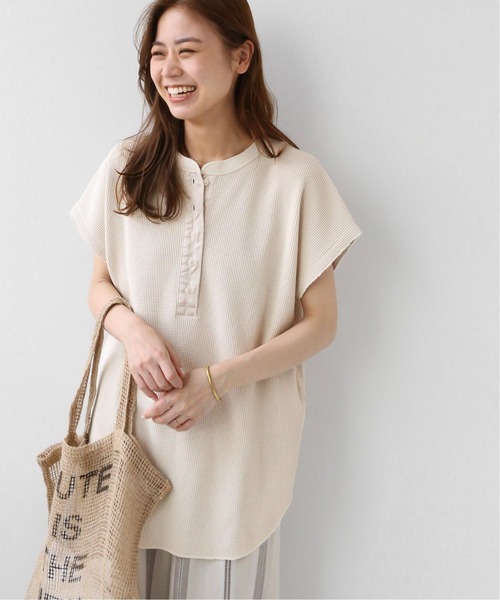 セール】ビッグワッフルノースリーブ◇（Tシャツ/カットソー