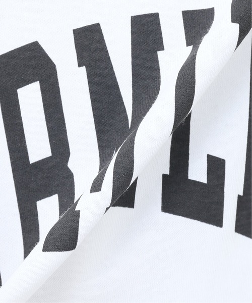 SLOBE IENA（スローブイエナ）の「カレッジフレンチスリーブTシャツ【手洗い可能】◆（Tシャツ/カットソー・レディース・ホワイト/ネイビー/ブラウン・FREE）」の22枚目の写真