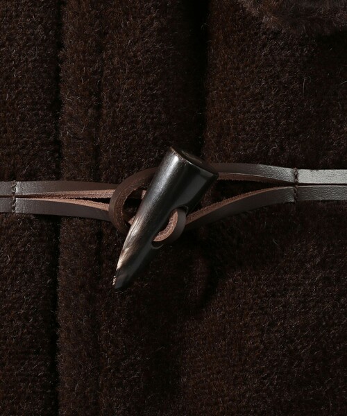 TOMORROWLAND （トゥモローランド）の「シャギーアルパカ ダッフルコート（ダッフルコート・メンズ・ダークブラウン・48/46）」の5枚目の写真