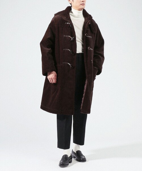 TOMORROWLAND （トゥモローランド）の「シャギーアルパカ ダッフルコート（ダッフルコート・メンズ・ダークブラウン・48/46）」の13枚目の写真