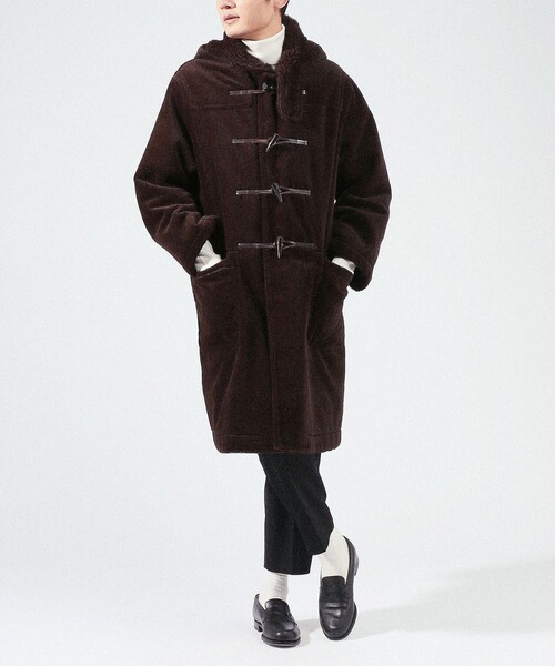 TOMORROWLAND （トゥモローランド）の「シャギーアルパカ ダッフルコート（ダッフルコート・メンズ・ダークブラウン・48/46）」の14枚目の写真