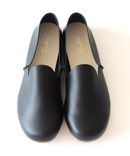 RiiiKa（リーカ）の「【RiiiKa/リーカ】柔らかスリッポン（スリッポン・レディース・ブラック/ブラウン/グレー・LL/M/L/3L/S）」の4枚目の写真