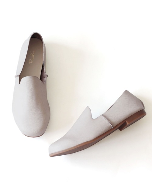 RiiiKa（リーカ）の「【RiiiKa/リーカ】柔らかスリッポン（スリッポン・レディース・ブラック/ブラウン/グレー・LL/M/L/3L/S）」の8枚目の写真