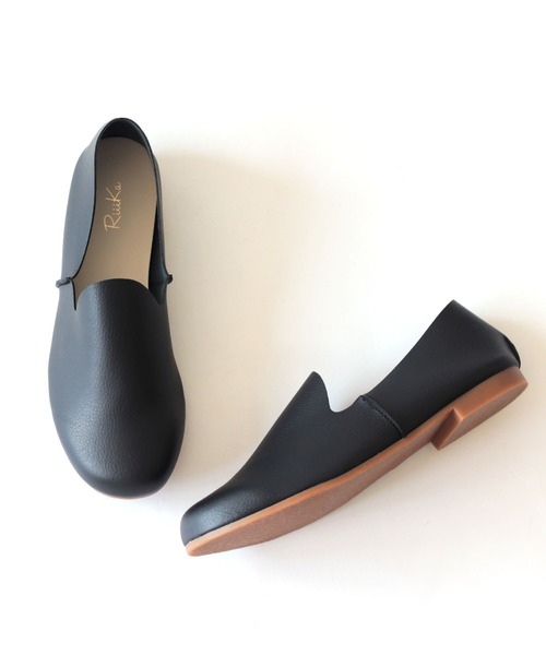 RiiiKa（リーカ）の「【RiiiKa/リーカ】柔らかスリッポン（スリッポン・レディース・ブラック/ブラウン/グレー・LL/M/L/3L/S）」の7枚目の写真