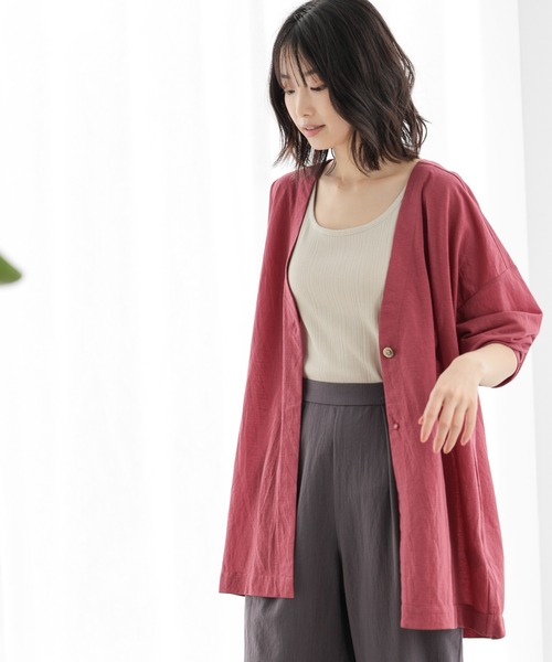 シアーボレロカーディガン （CORAL） シアーボレロカーディガン （CORAL） スナイデル SNIDEL シアーボレロ