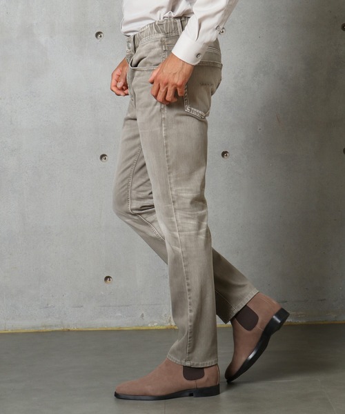 MEN'S BIGI（メンズビギ）の「<YANUK(ヤヌーク)>別注 ラウンジジーンズ　made in japan（デニムパンツ・メンズ・グレー/ダークブルー・01/02/03）」の8枚目の写真