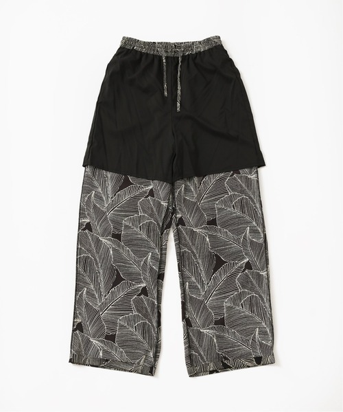 JOURNAL STANDARD relume（ジャーナルスタンダード　レリューム）の「ラインリーフプリントイージーパンツ◆（その他パンツ・レディース・ブラック/ブラウン・38/36）」の14枚目の写真