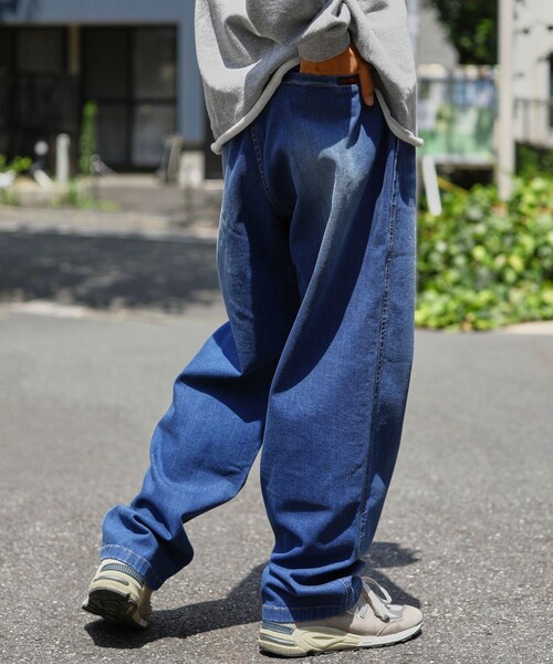 グラミチ フリークスストア 別注 ルーズシルエットクライミングデニムワイドパンツ FREAK'S STORE（フリークスストア）の「WEB限定 GRAMICCI×FREAK'S