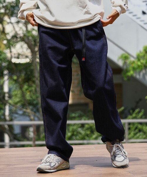 グラミチ フリークスストア 別注 ルーズシルエットクライミングデニムワイドパンツ FREAK'S STORE（フリークスストア）の「WEB限定 GRAMICCI
