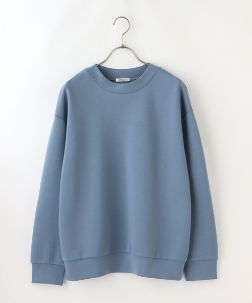 Honeys（ハニーズ）の「きれいめスエットトップス（スウェット・レディース・ブラック/ライトベージュ/スミクロ/モカ/ブルー系その他/ピンク・LL/S/M/L）」の10枚目の写真