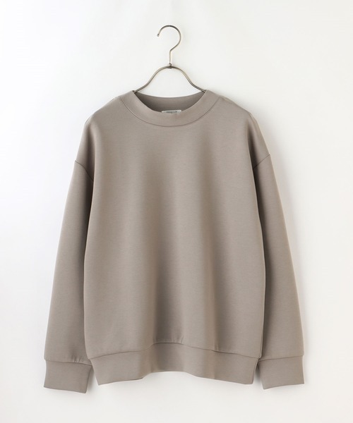 Honeys（ハニーズ）の「きれいめスエットトップス（スウェット・レディース・ブラック/ライトベージュ/スミクロ/モカ/ブルー系その他/ピンク・LL/S/M/L）」の16枚目の写真