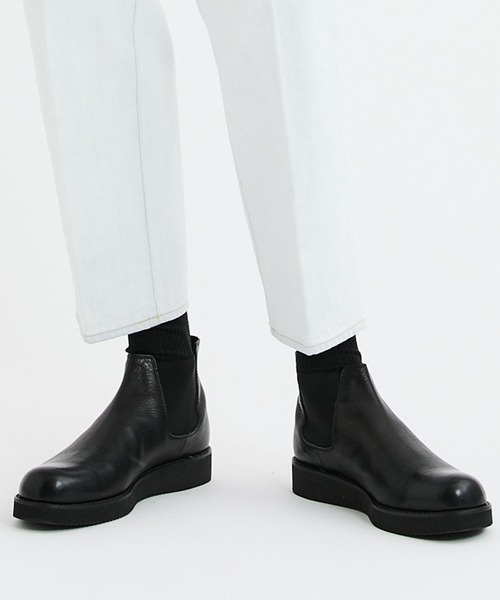 【パドローネ】STUDIOUS別注☆サイドゴアブーツ☆Vibram☆40サイズ PADRONE（パドローネ）の「PADRONE パドローネ / STUDIOUS別注 SHORT