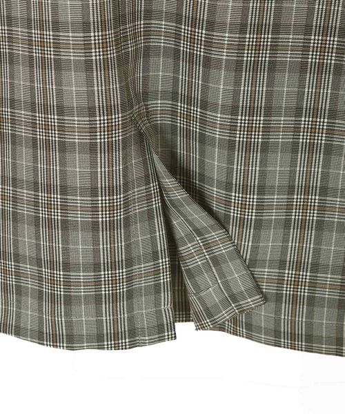 w closet（ダブルクローゼット）の「グレンチェックオーバーベスト（ベスト・レディース・ブラウン/ブラック・FREE）」の7枚目の写真