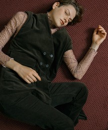 w closet | 【新色追加】【SETUP対応】VネックW前BIGベスト(ベスト)